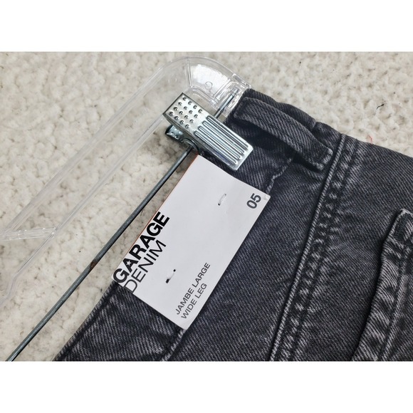 Garage Denim Jeans Wide Baggy Distressed Wmns 5 /27 Hi Rise Jambre Large (28x32) - Picture 14 of 16